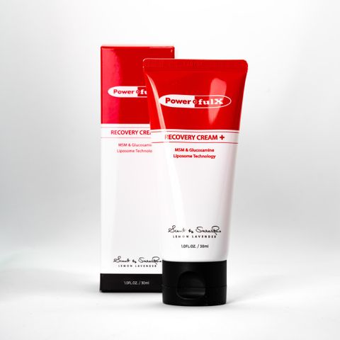 Kem Phục Hồi Powerful-X Recovery Cream+ Hàn Quốc 30ml - Giảm Đau, Phục Hồi Cơ Bắp, Hỗ Trợ Giảm Viêm Khi Chơi Thể Thao