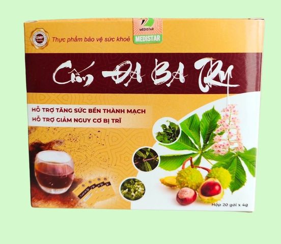 Cốm Dabatry Chính Hãng - Hỗ Trợ Cải Thiện Trĩ Nội, Trĩ Ngoại - Giải Pháp Hỗ Trợ Tiêu Hóa - Hộp 20 Gói