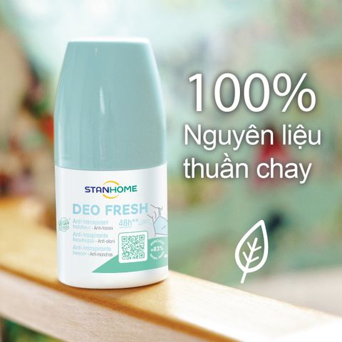 Lăn Khử Mùi ngăn tiết mồ hôi cho trẻ em Stanhome Deo Fresh 50ml
