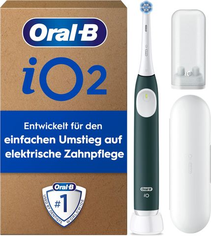 Bàn Chải Đánh Răng Điện Oral-B iO Series 2 - Công Nghệ Làm Sạch Hiện Đại, Bảo Vệ Nướu, Vượt Trội So Với Bàn Chải Thường