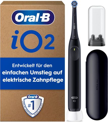 Bàn Chải Đánh Răng Điện Oral-B iO Series 2 - Công Nghệ Làm Sạch Hiện Đại, Bảo Vệ Nướu, Vượt Trội So Với Bàn Chải Thường