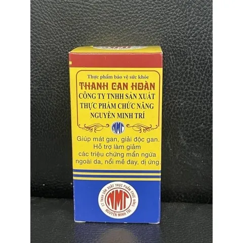 Viên uống bổ gan Thanh Can Hoàn Nguyễn Minh Trí - Hỗ trợ chức năng gan, giải độc hiệu quả, giảm ngứa ngoài da, nổi mề đay.