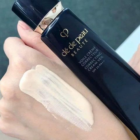 Kem Lót Clé De Peau Beaute CPB Voile Creme Correcting Cream Veil SPF25 PA++ 37ml - Kem che khuyết điểm tạo lớp nền hoàn hảo, duy trì độ bám lâu dài