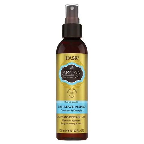 Xịt Dưỡng Tóc Hask Argan Oil Repairing 5-in-1 175ml - Phục Hồi Tóc Hư Tổn, Cung Cấp Độ Ẩm, Dễ Dàng Chải và Tạo Kiểu