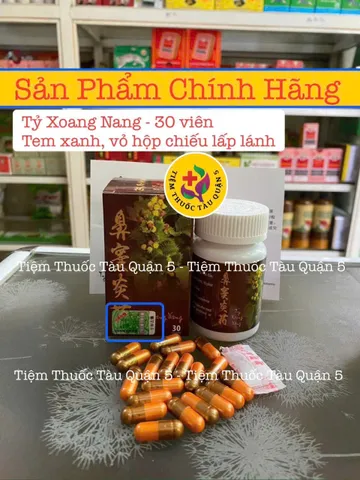 Viên uống Tỷ Xoang Nang - Hỗ trợ viêm xoang, viêm mũi dị ứng, nhức đầu - Sản phẩm chức năng chính hãng từ Malaysia, 30 viên/hộp