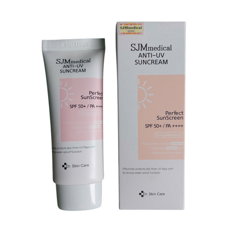 Kem Chống Nắng SJM Medical Anti UV Perfect SunScreen SPF50+ PA++++ - Chống Tia UVA/UVB, Dưỡng Ẩm, Chất Lượng Hàn Quốc 60gr