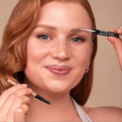 Chì Kẻ Mày 1000 Hour 3 in 1 Brow Pencil Màu Nâu Nhạt Light Brown 2.1g - Dễ Dùng, Tự Nhiên, Hoàn Hảo Cho Khuôn Mặt