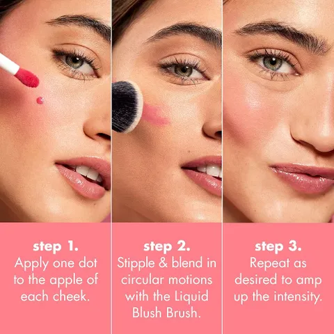 Kem má hồng ELF Camo Liquid Blush 4ml màu Suave Mauve Peach Perfect
