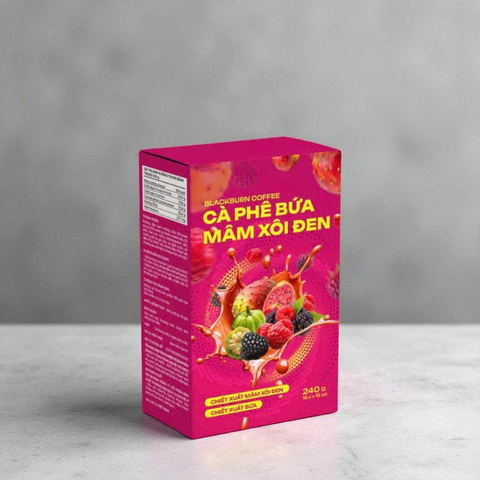 Cà Phê Mâm Xôi Đen Premium - Hỗ Trợ Giảm Cân, Tăng Cường Năng Lượng, Giảm Cơn Thèm Ăn, Sản Phẩm Thiên Nhiên Từ Việt Nam