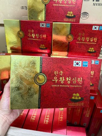 An Cung Ngưu Hoàng Hoàn Daehan 10 Viên - Thực Phẩm Chức Năng Hỗ Trợ Sức Khỏe Từ Hàn Quốc