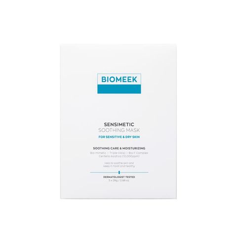 Mặt Nạ Hỗ Trợ Hồi Phục Da Biomeek Cosmizing - Dưỡng Da Từ Chiết Xuất Tự Nhiên, Giảm Kích Ứng Da Nhạy Cảm, Hộp 5 Miếng