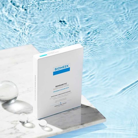 Mặt Nạ Hỗ Trợ Hồi Phục Da Biomeek Cosmizing - Dưỡng Da Từ Chiết Xuất Tự Nhiên, Giảm Kích Ứng Da Nhạy Cảm, Hộp 5 Miếng