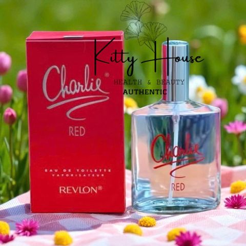 Nước hoa Nữ Revlon Charlie Red Eau De Toilette 100ml - Hương Hoa Tươi Mát, Quyến Rũ và Nồng Đậm Hoàn Hảo