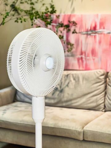 Quạt Cây Phun Sương Tạo Ẩm DE MULLER - 2 trong 1, Động Cơ DC Tiết Kiệm Điện, 7 Tốc Độ, Remote Điều Khiển, Phù Hợp Phòng Lớn