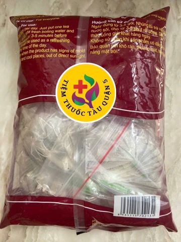 Trà Hà Thủ Ô Vĩnh Tiến 100 túi lọc - Trà thảo mộc bổ huyết, làm đen tóc, sức khỏe gân cốt, giải khát tự nhiên Việt Nam