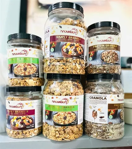 Ngũ cốc vị trái cây granola 1kg táo xanh