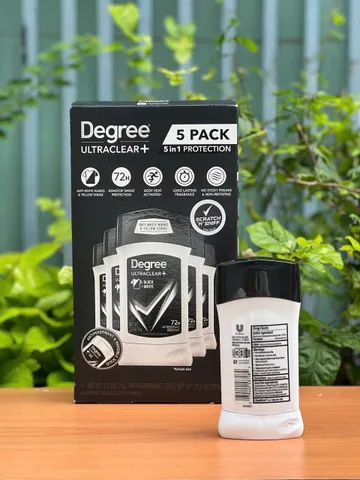 Sáp Lăn Khử Mùi Nam Degree Men 76g - Bảo Vệ Suốt 48 Giờ, Kháng Khuẩn, Mùi Hương Nam Tính, Dễ Dàng Sử Dụng