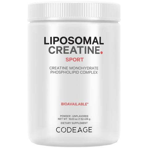 Bột hỗ trợ tăng cơ Codeage Liposomal Creatine Mononhydrate