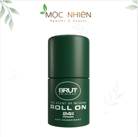 Lăn Khử Mùi Brut Roll On 24 Giờ 50ml - Chống Mồ Hôi, Hương Thơm Dễ Chịu, Duy Trì Sự Tự Tin Suốt Ngày