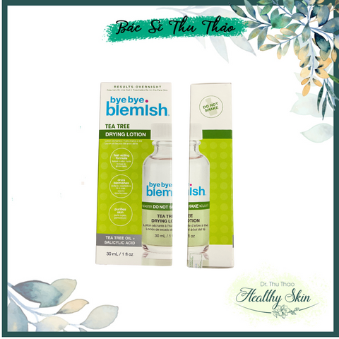 [30mL] Chấm mụn Bye Bye Blemish Tea Tree Drying Lotion