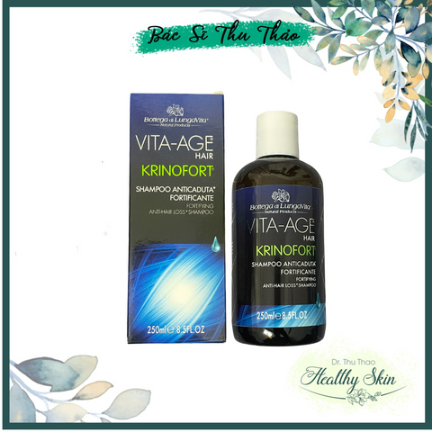 Dầu Gội Phục Hồi Rụng Tóc Vita Age 250mL - Chăm Sóc Tóc Hư Tổn, Làm Sạch Da Đầu, Cải Thiện Tình Trạng Rụng Tóc
