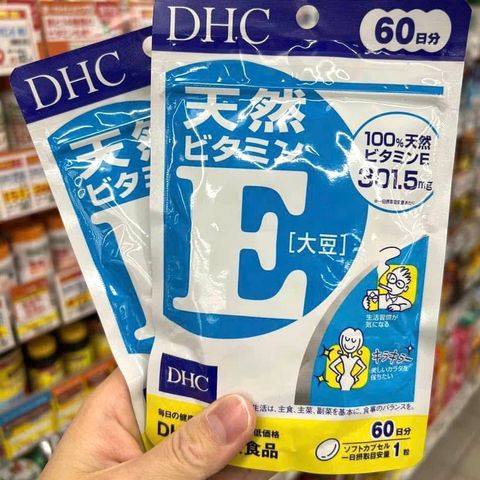 Vitamin E tự nhiên DHC Nhật Bản 60 viên