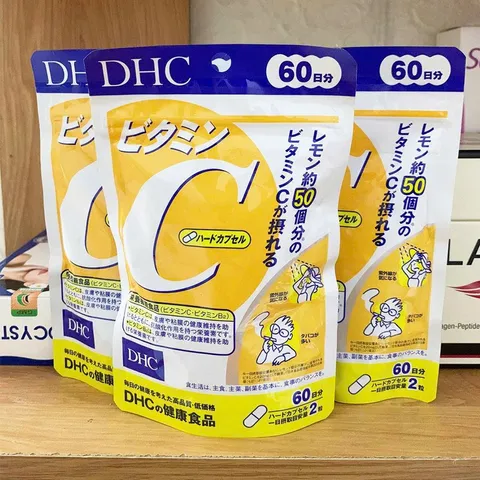 Vitamin C 1000mg + B2 DHC Nhật Bản 120 viên