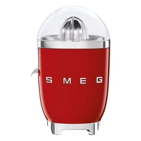 Máy Vắt Cam SMEG CJF11RDEU - Thiết Kế Sang Trọng, Công Suất 80W, Chất Liệu Thép Không Gỉ, Made in Italy
