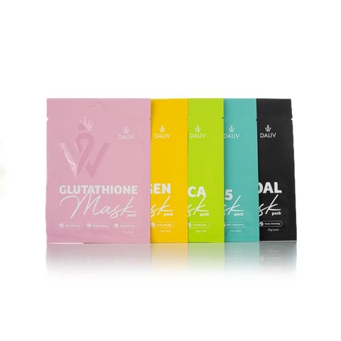 Combo 5 Mặt Nạ Dưỡng Ẩm Daliv (27g x 5) - Mặt Nạ Chăm Sóc Da Cao Cấp Từ Hàn Quốc, Giúp Cấp Ẩm và Làm Dịu Da Nhạy Cảm