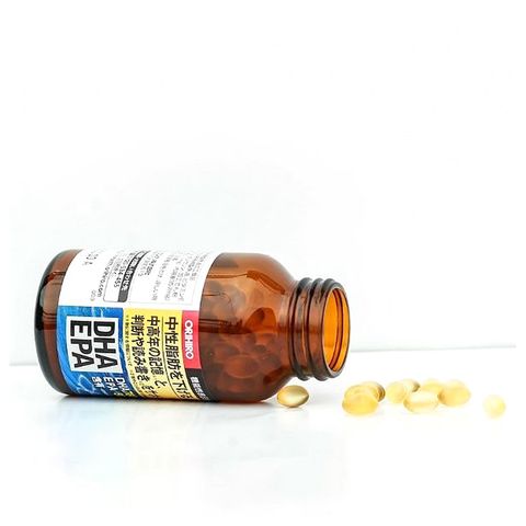Bổ não giảm mỡ máu DHA EPA Orihiro Nhật Bản 180 viên