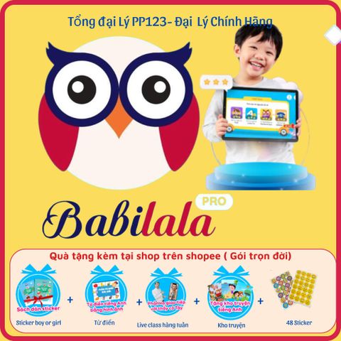 Babilala Trọn Đời -Học Tiếng Anh Cho Trẻ Em 3-8 Tuổi Với Nhiều Tính Năng Hấp Dẫn Và Cam Kết Chính Hãng