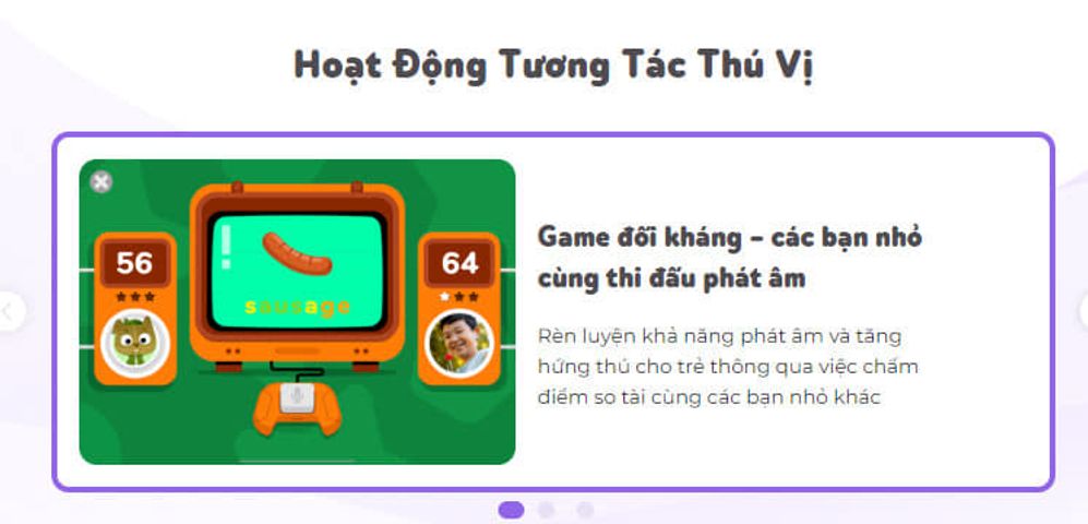 Học tiếng Anh Monkey Speak - Hỗ trợ luyện phát âm và giao tiếp cho trẻ em bằng công nghệ AI M-Speak đa dạng và hiệu quả.