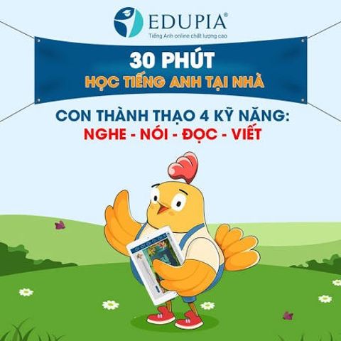 Phần mềm Học Tiếng Anh EDUPIA - Chương trình Tiểu học và THCS, Học Online Trọn Đời với Giáo Viên Bản Ngữ