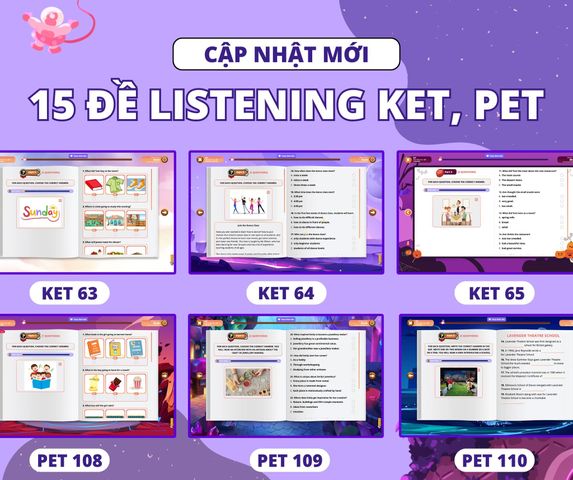 Phòng Thi Ảo Flyer -Học Tập Cambridge & TOEFL cho Trẻ Em - Giải Pháp Luyện Thi Trực Tuyến Hiệu Quả