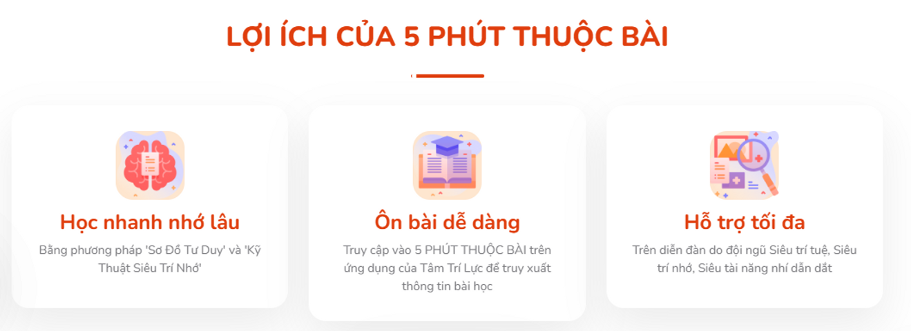 5 Phút thuộc bài - Ứng Dụng Tự Học Tiếng Việt & Toán Lớp 1-12 Kèm Sách & Nhiều Quà Tặng Hấp Dẫn