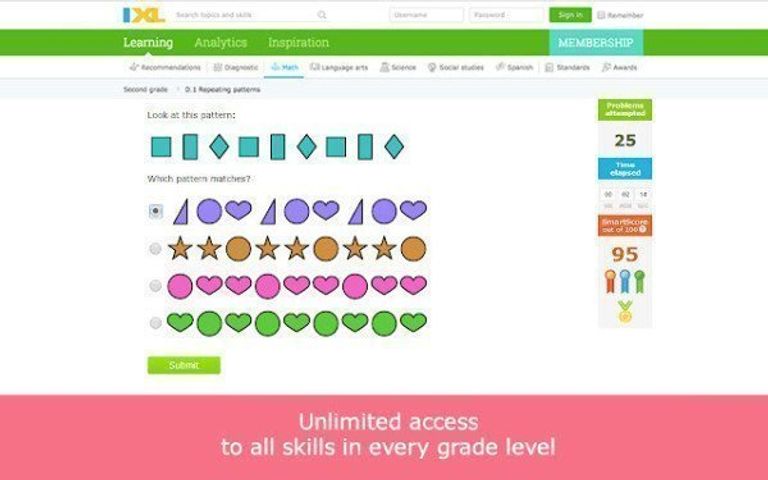 IXL Toàn Diện 4 Môn Học: Toán, Ngữ Văn, Khoa Học, Nghiên Cứu Xã Hội Bằng Tiếng Anh -1 Năm