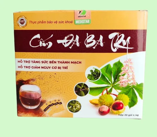 Cốm DABATRY Hỗ Trợ Cải Thiện Táo Bón và Đau Rát Do Trĩ - Giải Pháp Hỗ Trợ Tiêu Hóa Tự Nhiên (Hộp 20 Gói)
