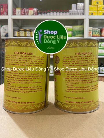 Trà Hoa Cúc Hòa Tan Hán Linh 400g - Trà Thảo Mộc Giải Nhiệt, Cải Thiện Tinh Thần và Làm Đẹp Da