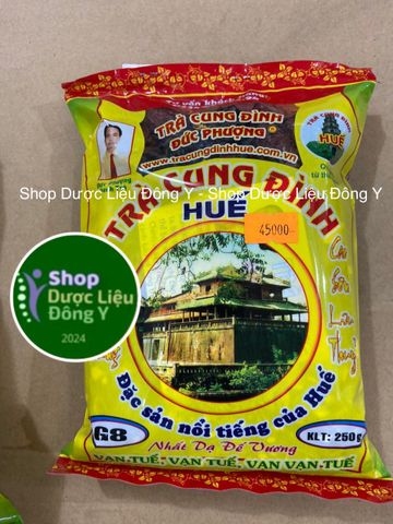 Trà Cung Đình Huế G8 Thảo Dược - 250g Giảm Cân, Thanh Nhiệt, Tốt Cho Tim Mạch và Da, Đặc Sản Việt Nam