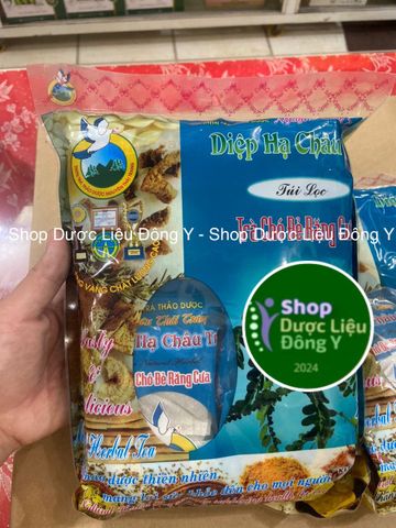 Trà Diệp Hạ Châu - Thảo Mộc Tự Nhiên Giúp Giải Độc, Thanh Nhiệt, 100 Túi Lọc Chó Đẻ Răng Cưa - Sức Khỏe Gan, Uống Ngon Miệng