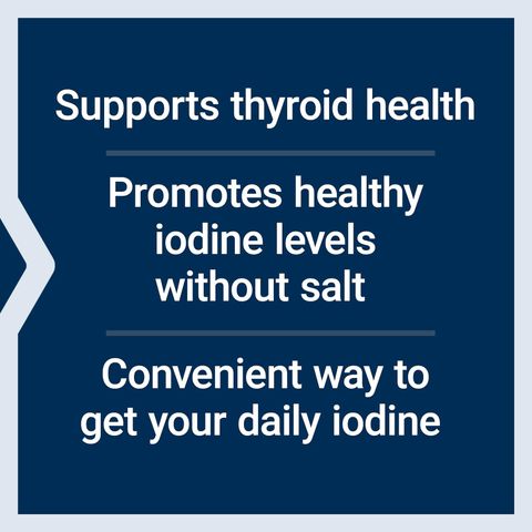 Viên Uống Iodine Sea Life Extension - Hỗ Trợ Sức Khỏe Tuyến Giáp & Tăng Đề Kháng - Hộp 60 Viên Nhộng Mỹ