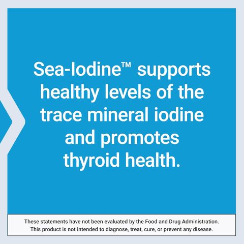 Viên Uống Iodine Sea Life Extension - Hỗ Trợ Sức Khỏe Tuyến Giáp & Tăng Đề Kháng - Hộp 60 Viên Nhộng Mỹ