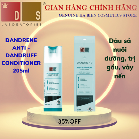 Dầu Xả Dandrene® Chống Gàu & Tẩy Tế Bào Chết - Kiểm Soát Ngứa Da Đầu, Dưỡng Ẩm Tóc An Toàn, Sản Phẩm Da Liễu Chuyên Dụng