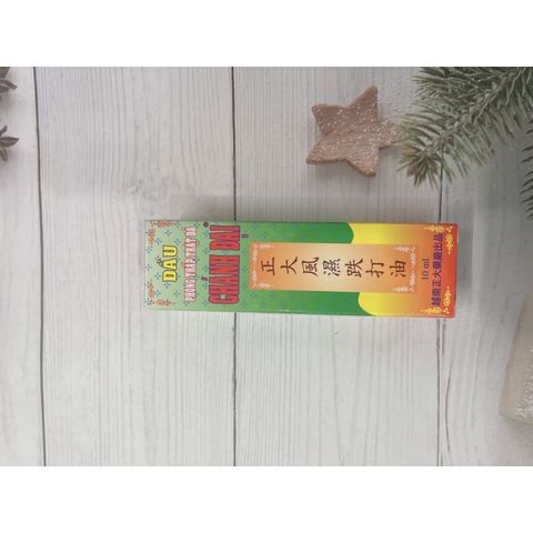 Dầu Xoa Bóp Phong Thấp Trật Đả Chánh Đại 50ml - Giảm Đau Lưng, Đau Khớp, Thiên Nhiên, Chăm Sóc Sức Khỏe Cơ Thể