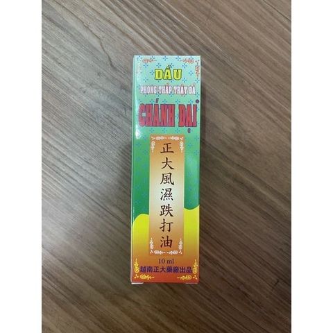 Dầu Xoa Bóp Phong Thấp Trật Đả Chánh Đại 50ml - Giảm Đau Lưng, Đau Khớp, Thiên Nhiên, Chăm Sóc Sức Khỏe Cơ Thể