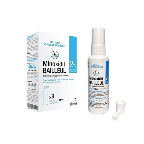 Xịt mọc tóc Minoxidil 2% Pháp