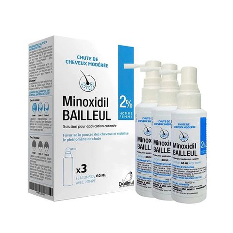 Xịt mọc tóc Minoxidil 2% Pháp