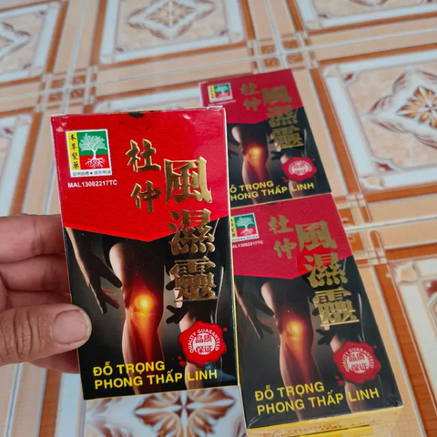 Đỗ Trọng Phong Thấp Linh Malaysia - Giảm Đau Xương Khớp Glucosamine 60 Viên Hỗ Trợ Sức Khỏe Cho Người Lớn