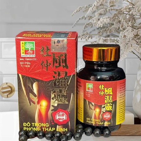 Viên uống Glucosamine Đỗ Trọng Phong Thấp Linh Malaysia - Hỗ trợ sức khỏe xương khớp, giảm đau và cải thiện vận động