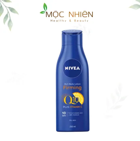 Sữa Dưỡng Thể Nivea Firming Q10 Plus Vitamin C 400ml - Dưỡng Ẩm, Làm Sáng Da, Giúp Da Săn Chắc Cho Da Khô
